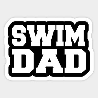 swim dad Sticker